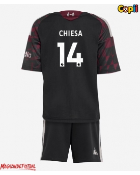 Liverpool Federico Chiesa #14 Echipament de Fotbal Replică 2026-27 Copii Treilea (+ Șorturi)
